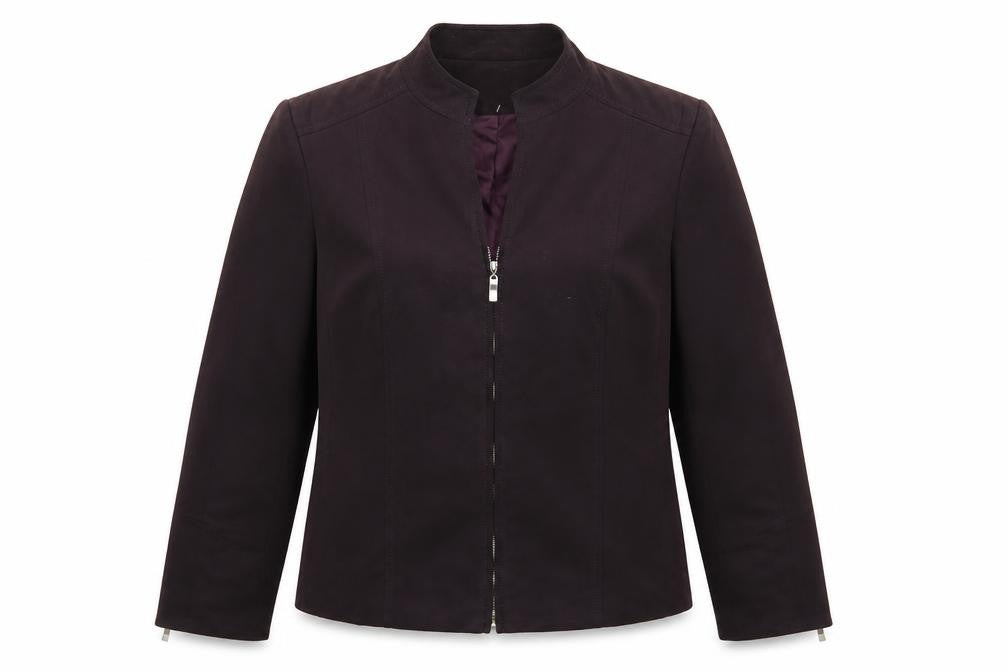 J Taylor Womens Purple   Jacket  Size 14