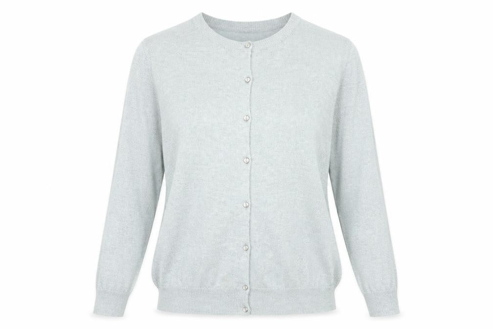 Marks and Spencer Womens Silver   Cape Jumper Size 14