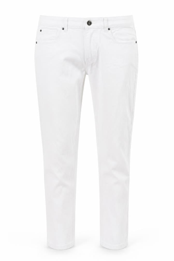 Zeenzo Womens White   Skinny Jeans Size 36 L29 in - Super Skinny