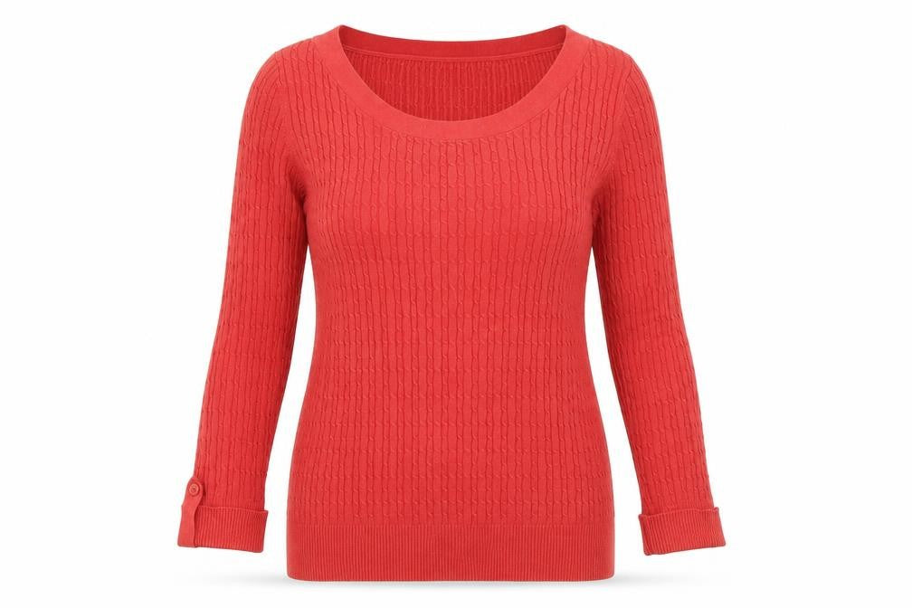 CC Womens Orange   Pullover Jumper Size M