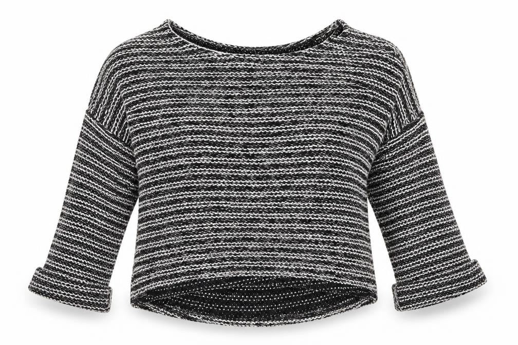 Front view of Primark women’s black jumper, size S