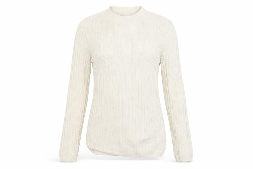 Front view of Primark women’s ivory jumper, size S