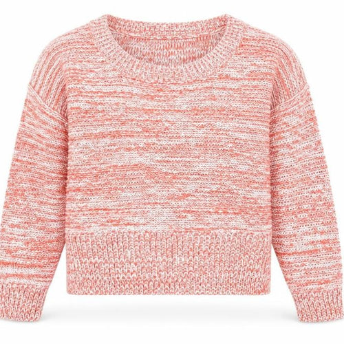 Charcoal rose Womens Orange   Pullover Jumper Size S