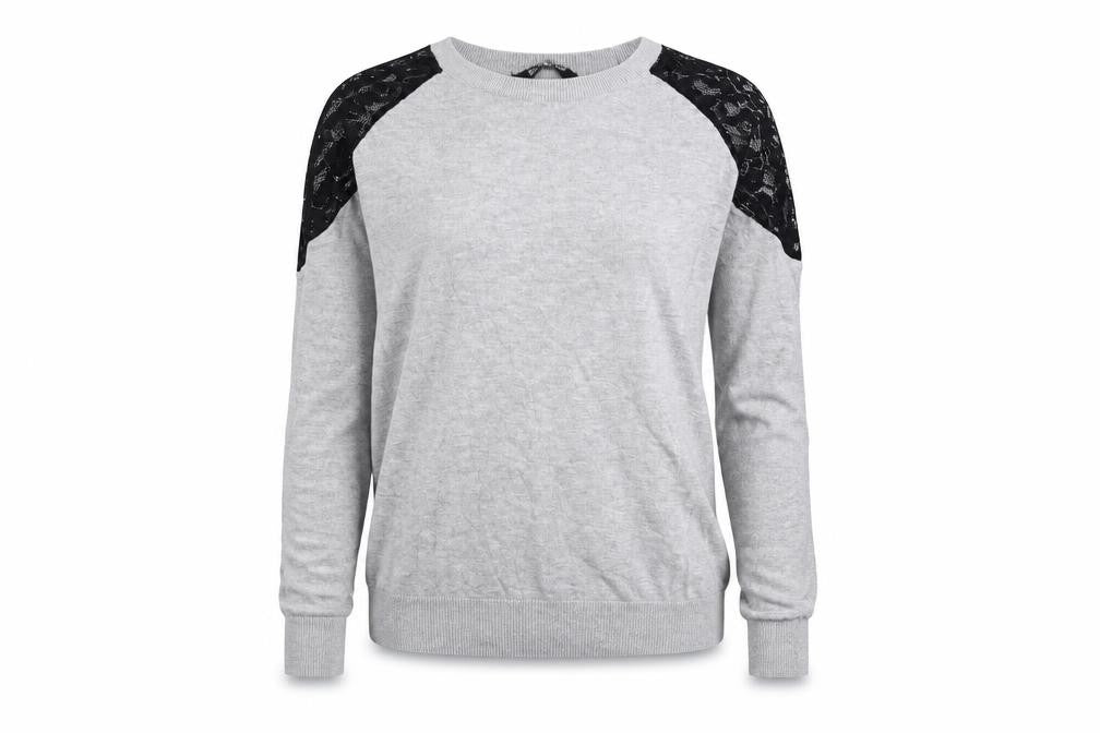 Select Womens Grey   Basic T-Shirt Size 10