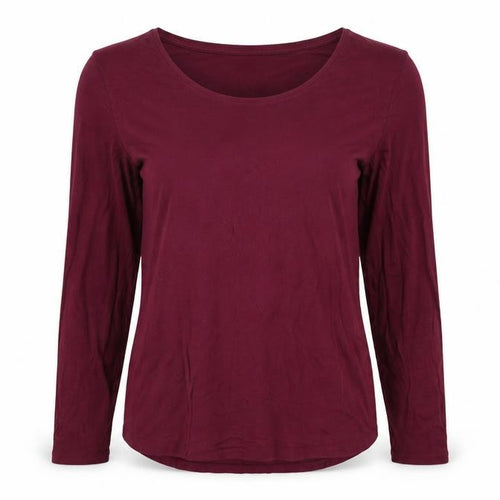 luxe luxueux Womens Red   Basic T-Shirt Size L