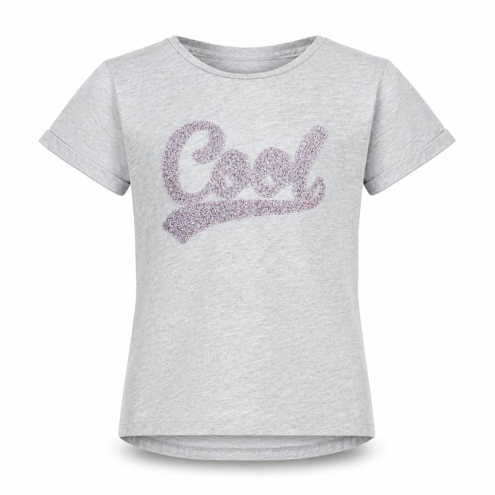I Love Girlswear Girls Grey   Basic T-Shirt Size 8 Years
