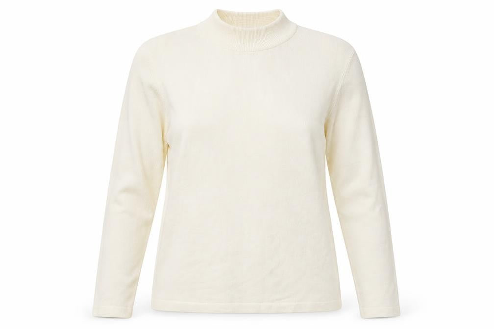 Marks and Spencer Womens White   Pullover Jumper Size 14