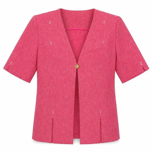 Frankenwalder Womens Pink   Jacket Blazer Size 12