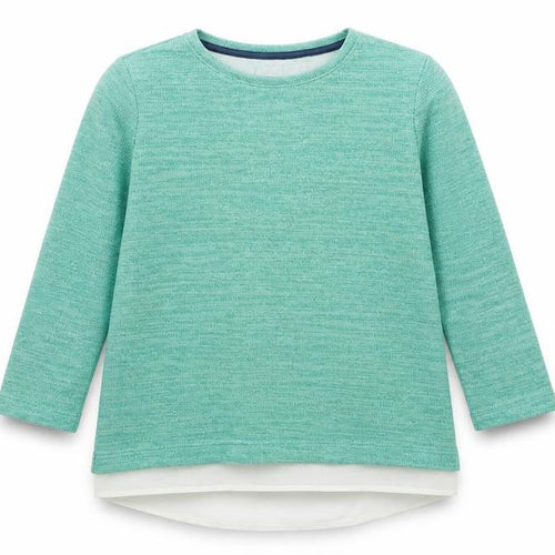F&F Girls Green   Pullover Jumper Size 9-10 Years