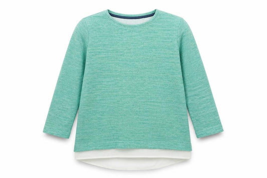 F&F Girls Green   Pullover Jumper Size 9-10 Years
