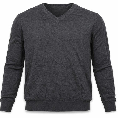 Sears Mens Grey  Knit Pullover Jumper Size L