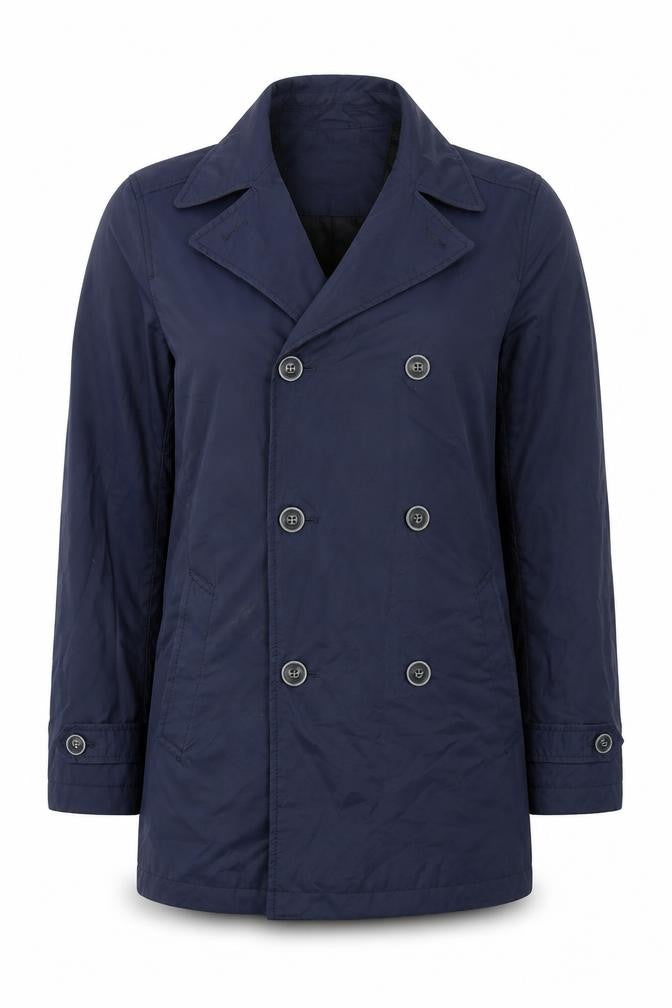 Marks and Spencer Womens Blue   Trench Coat Coat Size M