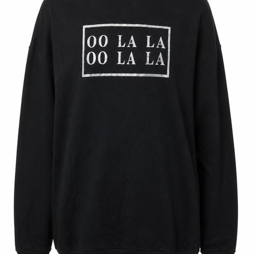Atmosphere Womens Black   Pullover Sweatshirt Size 8  - Ooh La La