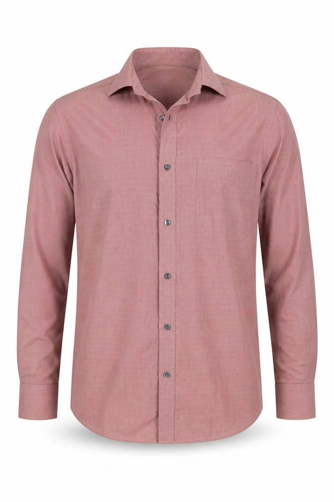 easy care Mens Pink    Button-Up Size 15.5