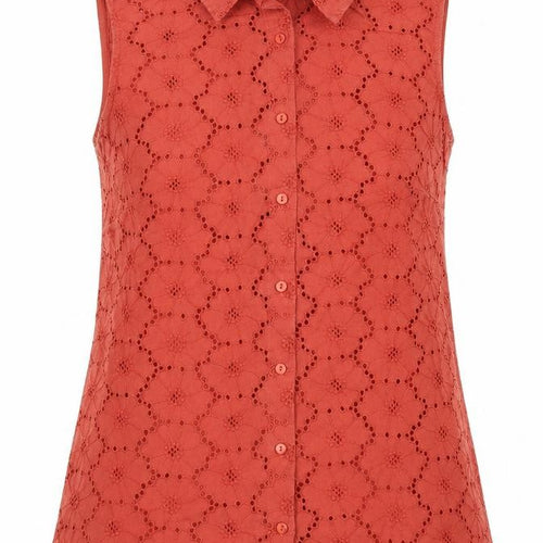 Le Bon Marché Womens Orange   Basic Tank Size 10