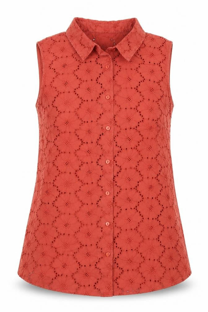 Le Bon Marché Womens Orange   Basic Tank Size 10