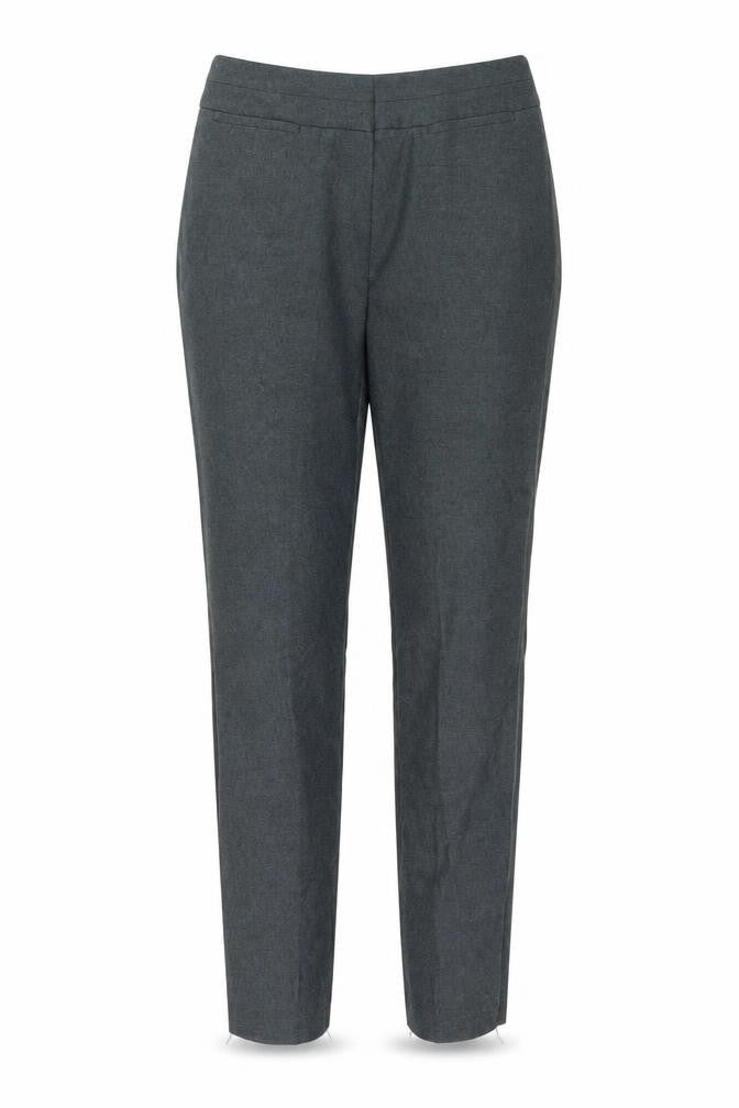 C.TRUTEX Womens Grey   Trousers  Size 26 L21 in