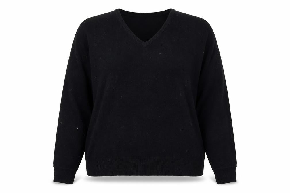 YS Collection Womens Black   Pullover Jumper Size 16