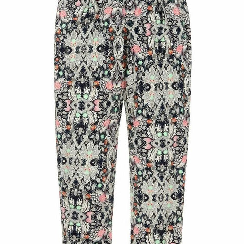 Glamourous Womens Blue Floral  Sweatpants Trousers Size XS L24 in