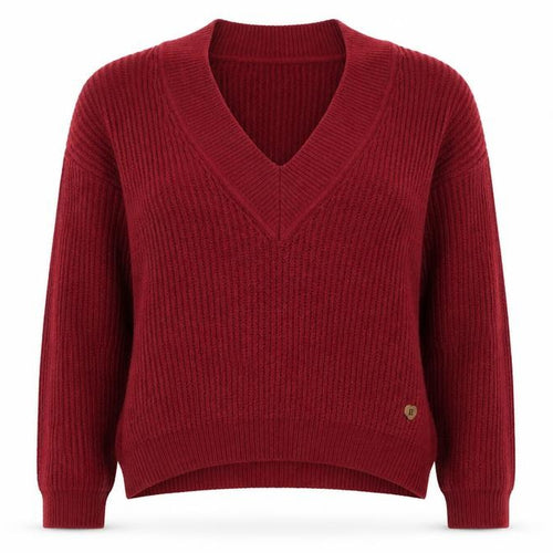 Brownie Womens Red   Pullover Jumper Size S