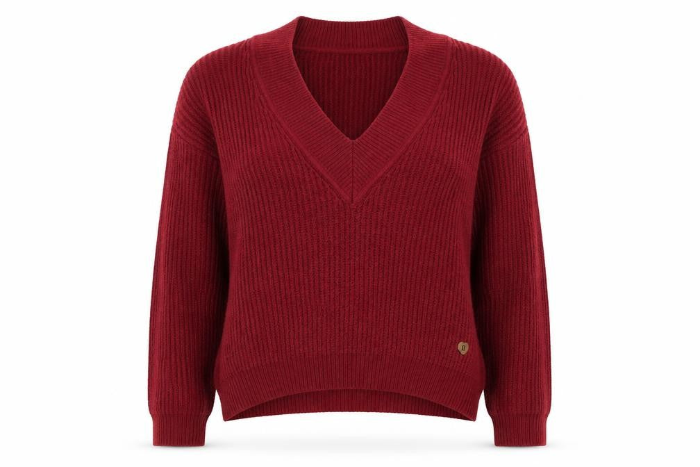 Brownie Womens Red   Pullover Jumper Size S