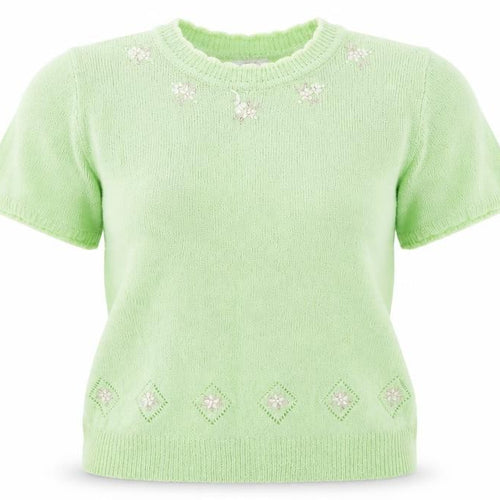 REFLECT Womens Green   Basic T-Shirt Size L