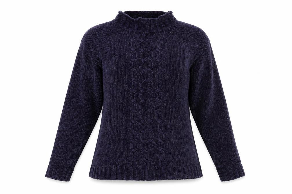 Enrico Leoni Womens Blue   Pullover Jumper Size L