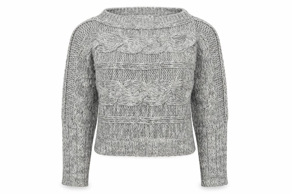 MK Womens Grey   Pullover Jumper Size 12