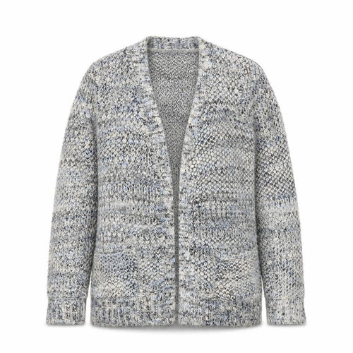 Papaya Womens Grey  Knit Cardigan Jumper Size S