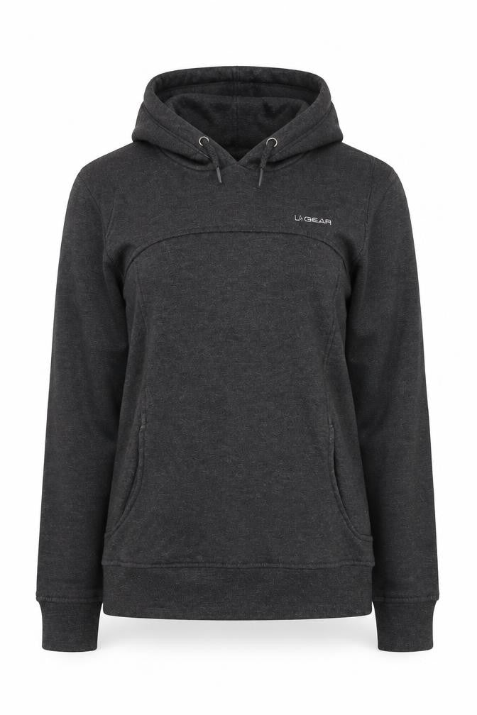 LA Gear Womens Grey   Pullover Hoodie Size 10