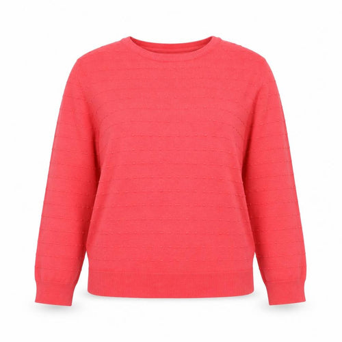 Mudflower Womens Pink  Knit Pullover Jumper Size S