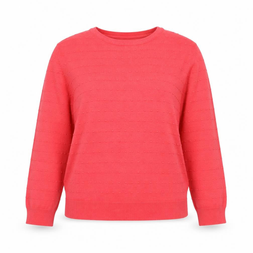 Mudflower Womens Pink  Knit Pullover Jumper Size S