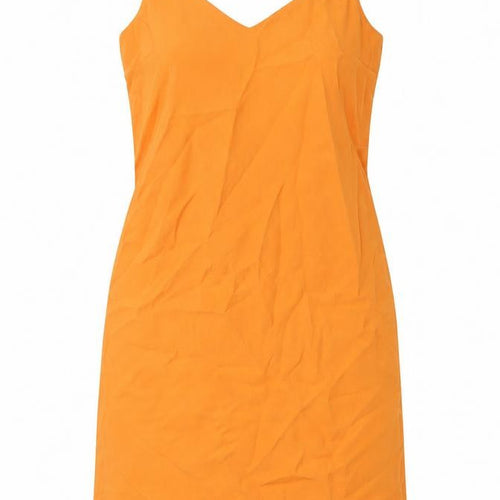 Topshop Womens Orange   Mini  Size 8