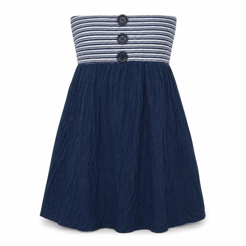 Baby Angel Womens Blue Striped  Mini  Size M