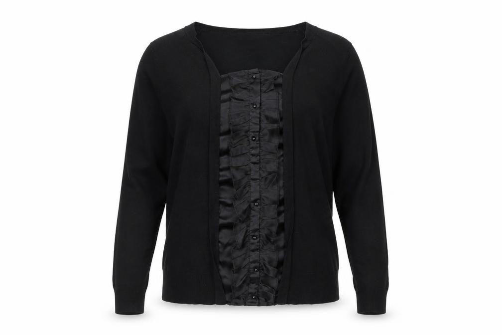BM Womens Black   Pullover Sweatshirt Size M
