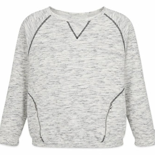 Sparkle & Fade Womens White   Pullover Jumper Size S