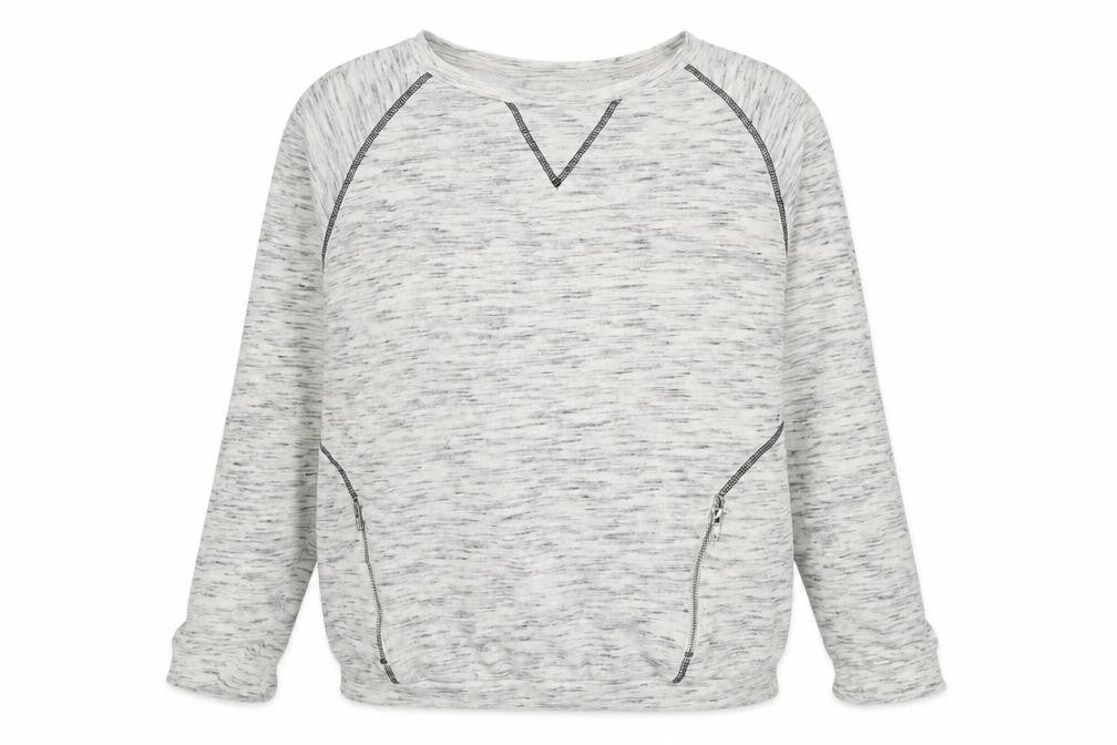 Sparkle & Fade Womens White   Pullover Jumper Size S