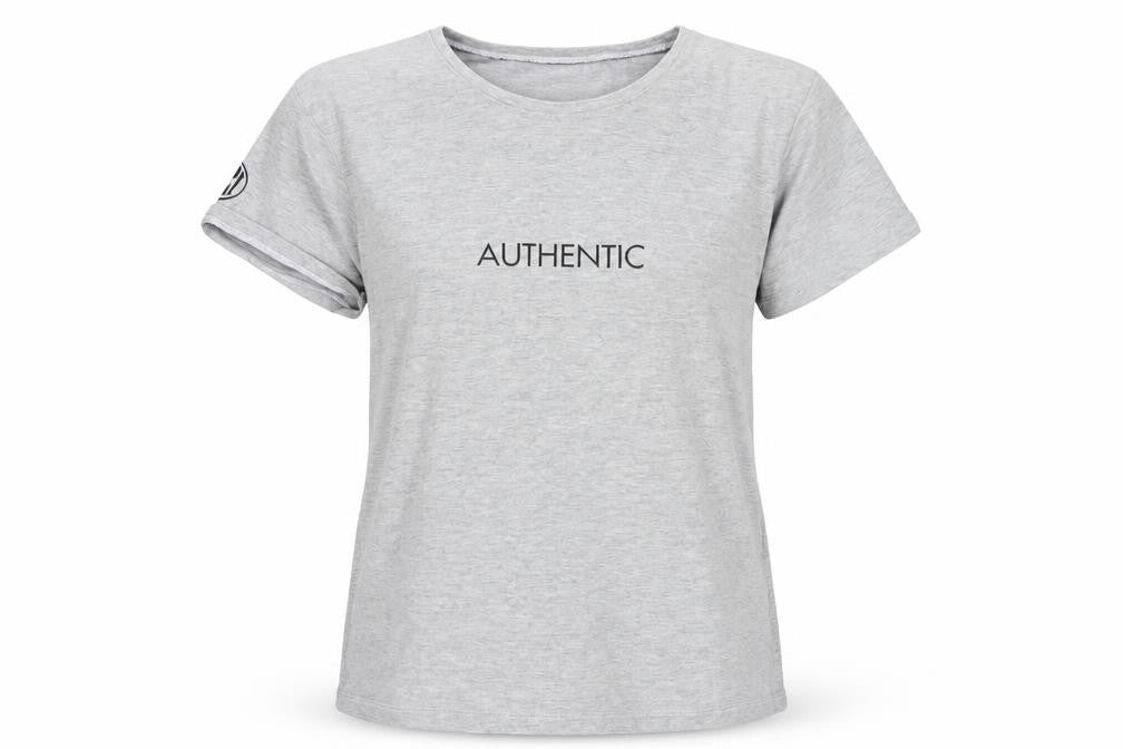 JERZEES Womens Grey  Jersey Basic T-Shirt Size M  - Authentic