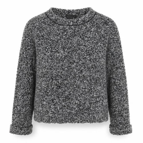 Topshop Womens Grey  Knit Pullover Jumper Size 8