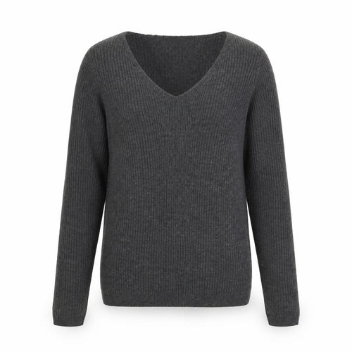 Marks and Spencer Womens Grey  Knit Pullover Jumper Size 8