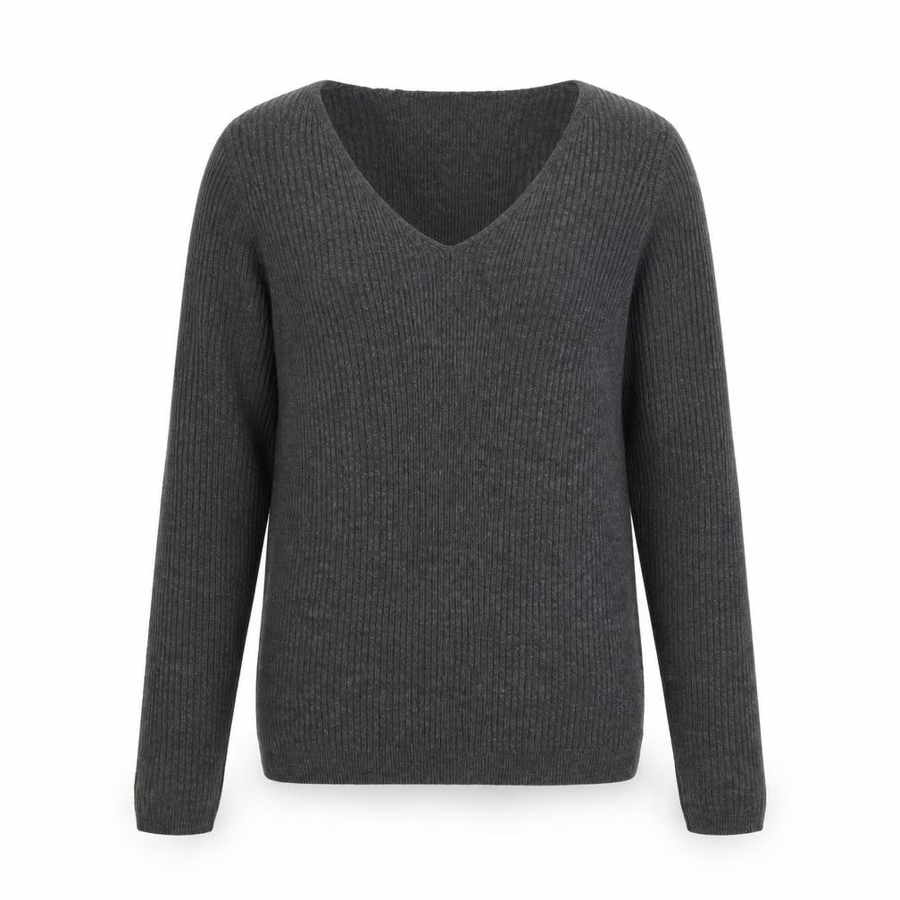 Marks and Spencer Womens Grey  Knit Pullover Jumper Size 8