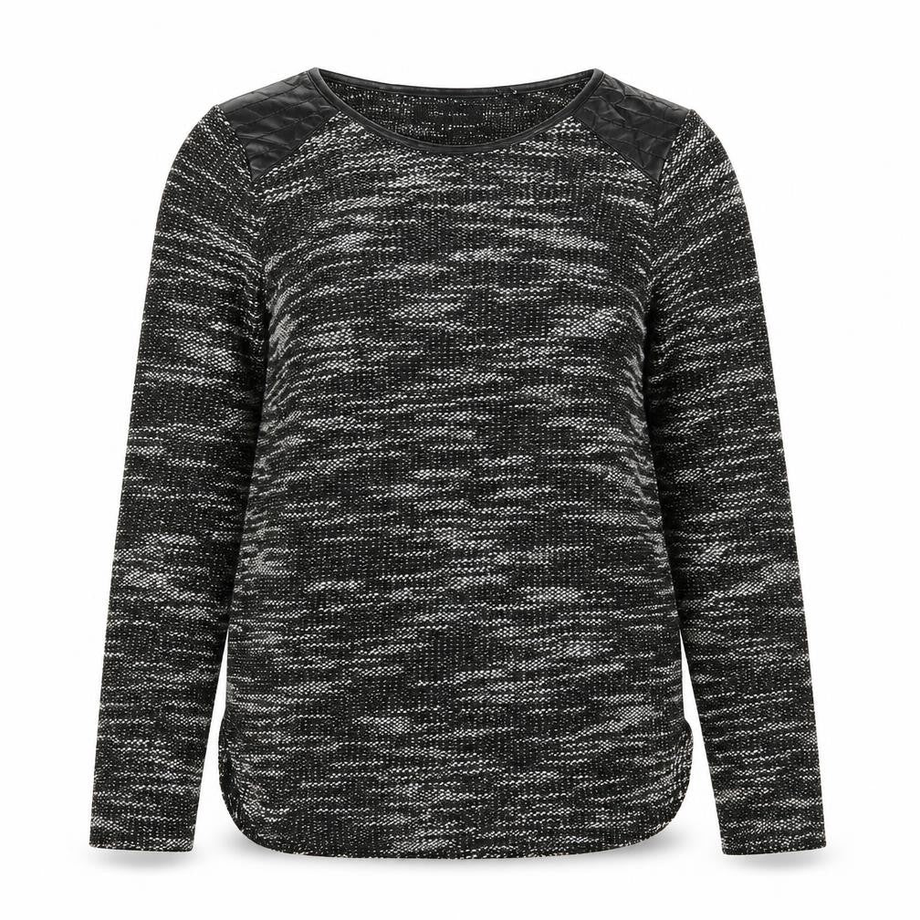 New Look Womens Grey  Knit Pullover Jumper Size 6