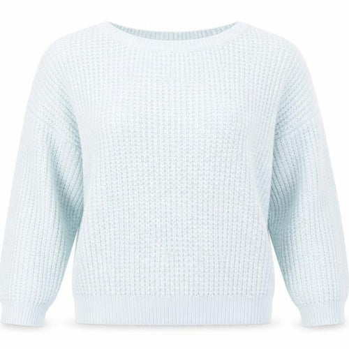 Topshop Womens Blue  Knit Pullover Jumper Size 4