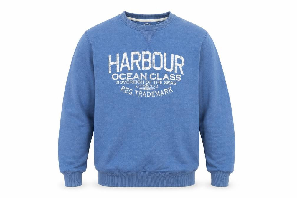 Easy Mens Blue   Pullover Jumper Size M