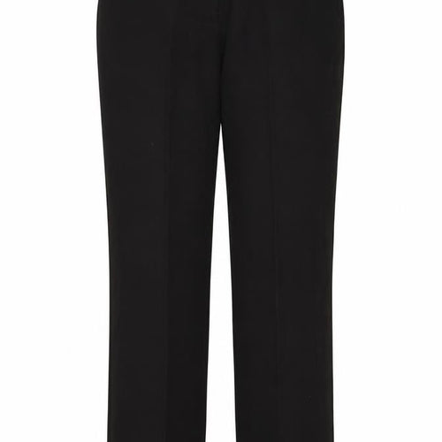 Preworn Womens Black   Trousers  Size 14 L32 in