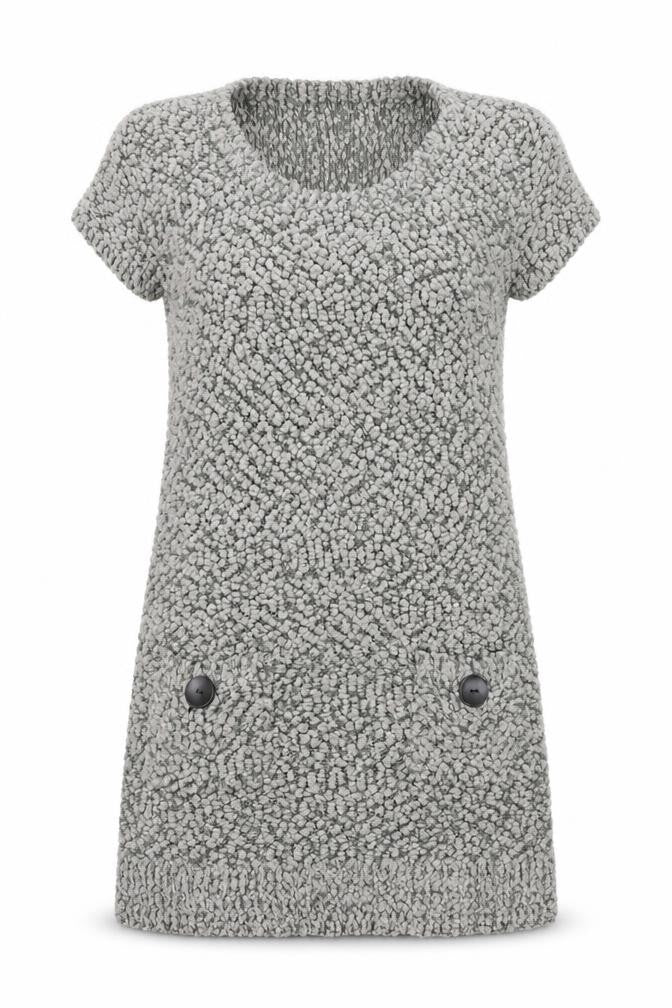 Jasmine Womens Grey   Jumper Dress  Size L