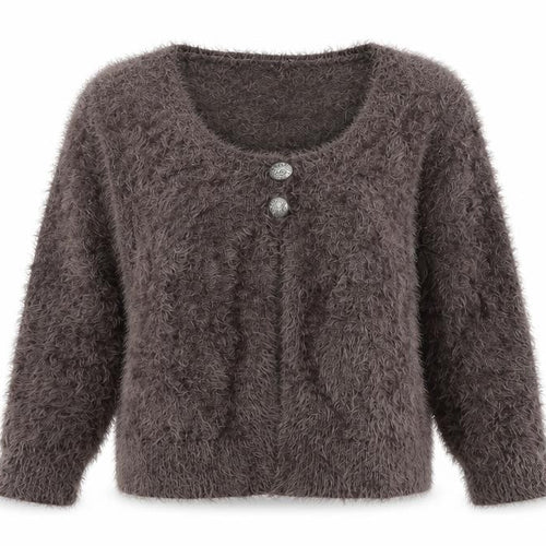 breal Womens Brown   Cardigan Jumper Size M