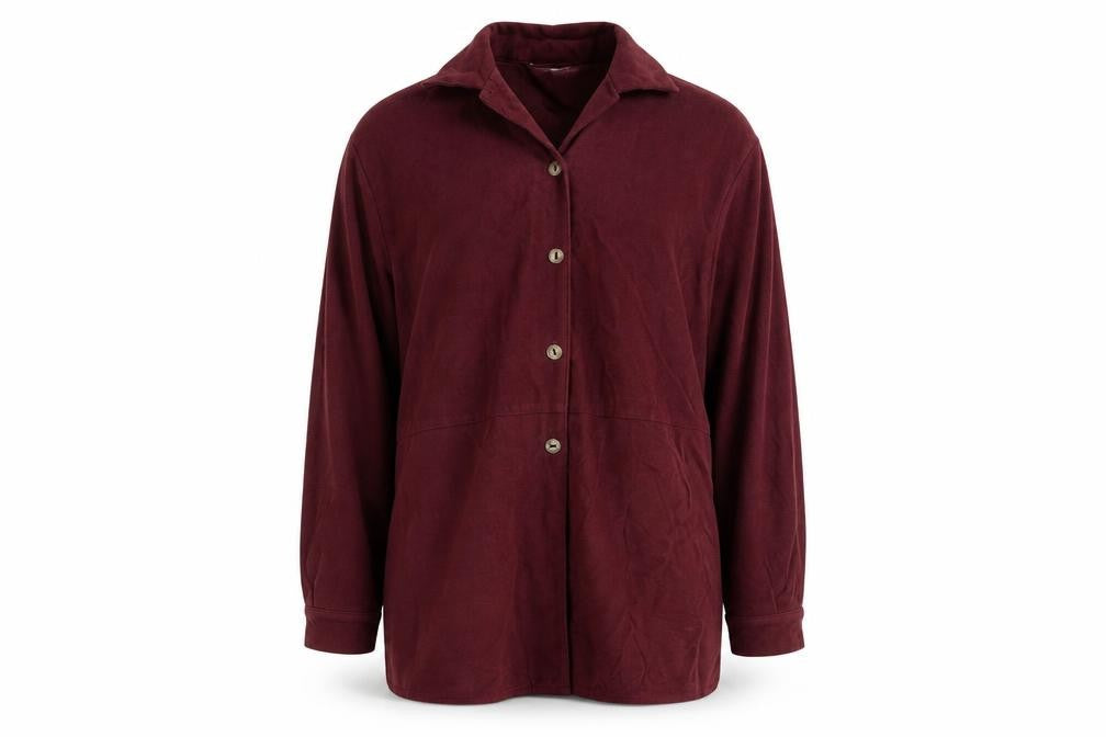 JFW Mens Red    Button-Up Size M