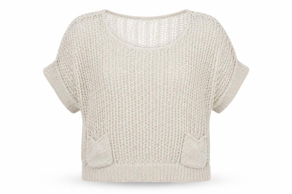 New Look  Womens White   Pullover Jumper Size 10