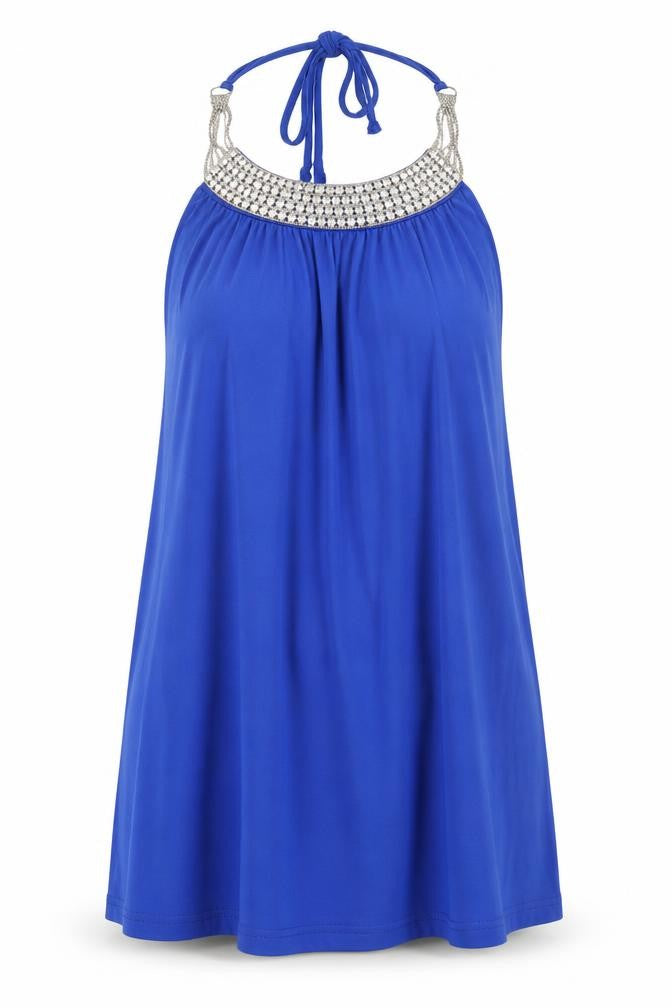 Stella Womens Blue   Basic Blouse Size L